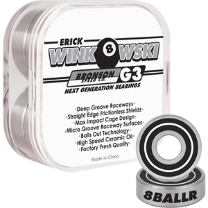 Bronson G3 Erick Winkowski Bearings Single Set - 8 Pieces