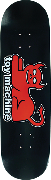 Toy Machine Devil Cat Skateboard Deck -7.63 DECK ONLY