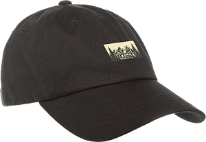 Grizzly Night Hike Dad Skate HAT - Adjustable Black 