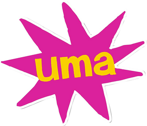 UMA BURST 3.5" STICKER