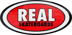 Real Staple Ovals Sm Decal Single