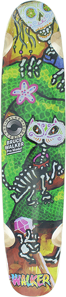 Walker Muerto Mural Cat Skateboard Deck -8.75x41.5 DECK ONLY