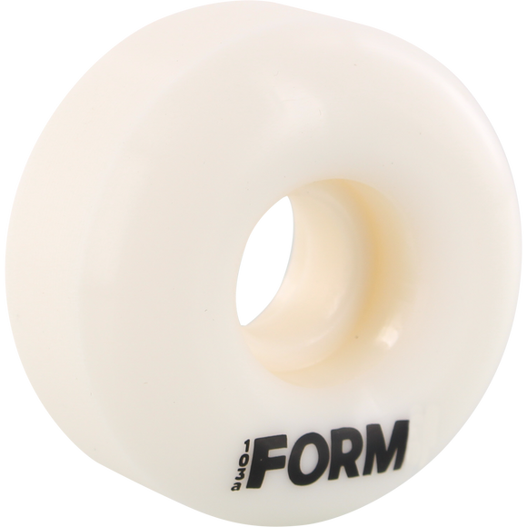 Form Solid 51mm White Skateboard Wheels (Set of 4)