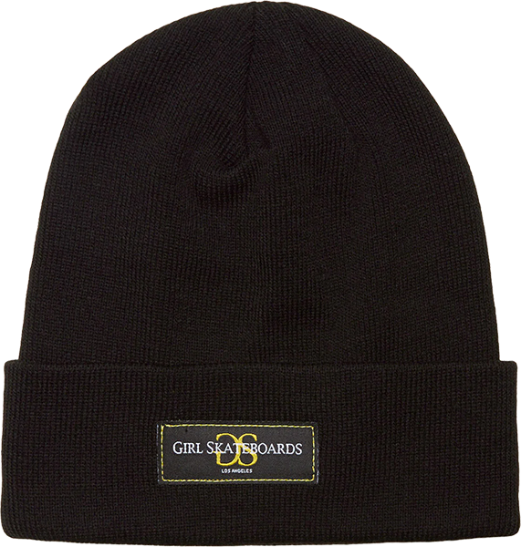 Girl Gsla Patch BEANIE Black