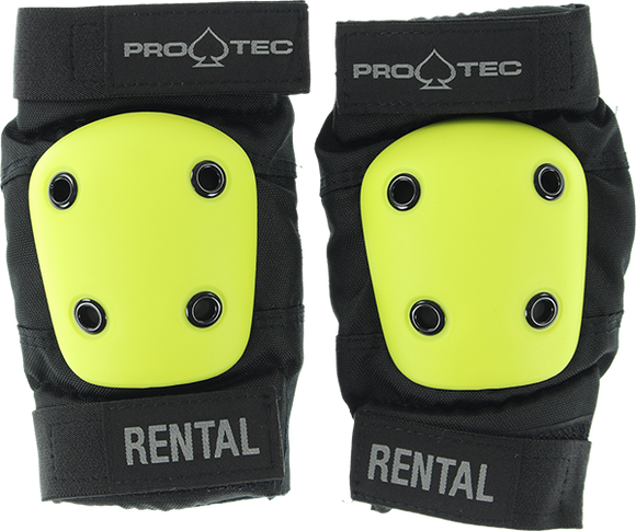 Protec Rental Elbow - Black/Yellow with Black Straps - BRAND NEW 100% ORIGINAL