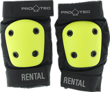 Protec Rental Elbow - Black/Yellow with Black Straps - BRAND NEW 100% ORIGINAL