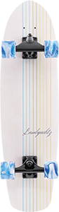 Landyachtz Butter White Lines Complete Skateboard -9x31.2 