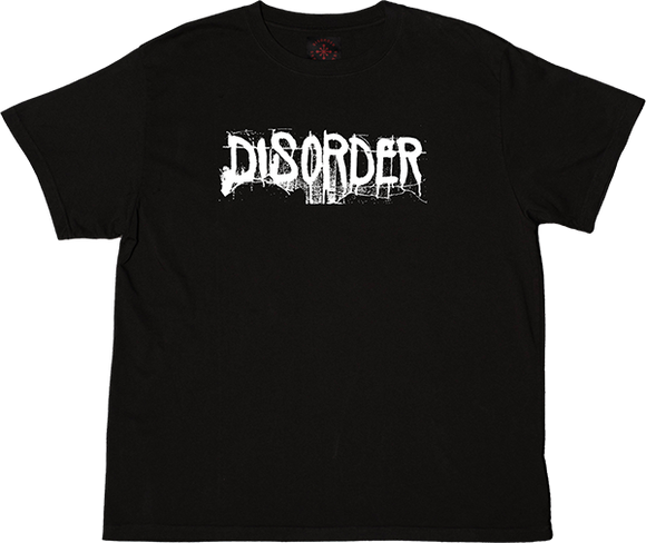 Disorder Spray T-Shirt - Size: X-LARGE Vintage Black