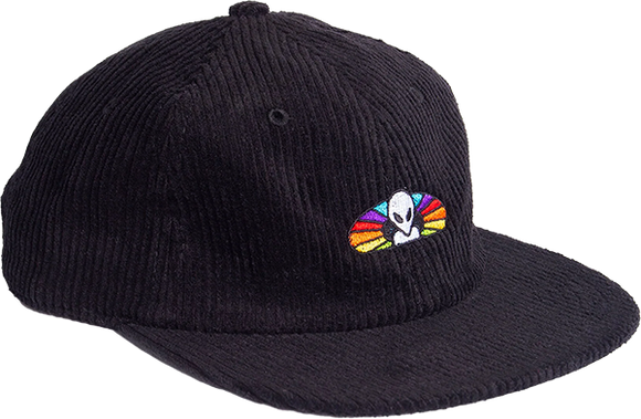 Alien Workshop Spectrum Corduroy Skate HAT - Adjustable Black 