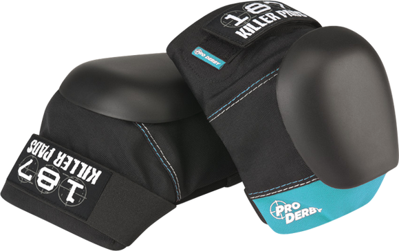 187 Pro Derby Knee Pads XS-Black/Blue